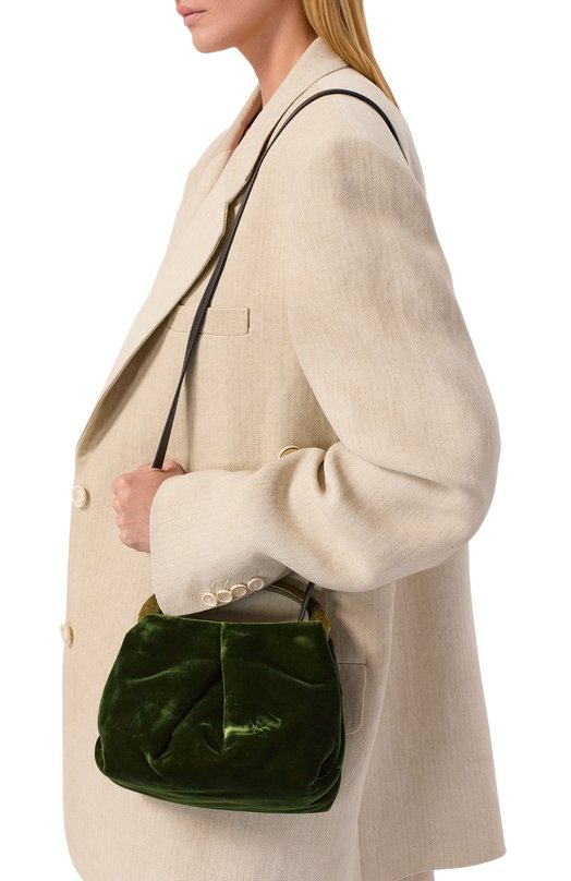 Сумка Dries Van Noten 011524-653-607 Зелёный  011524-653-607 Фото 2
