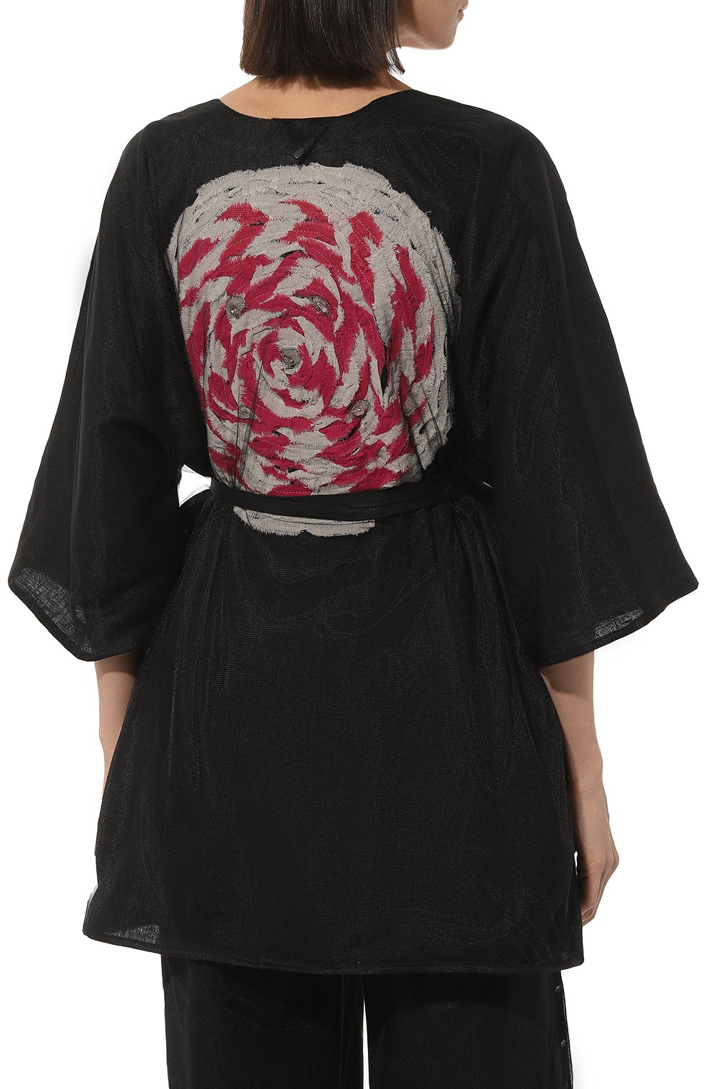 Жакет-кимоно изо льна и хлопка MIDGARD PARIS, арт. B4701, фото 4