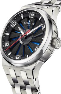 Часы turbine 41 full titanium blue PERRELET, арт. A4066/2, фото 3