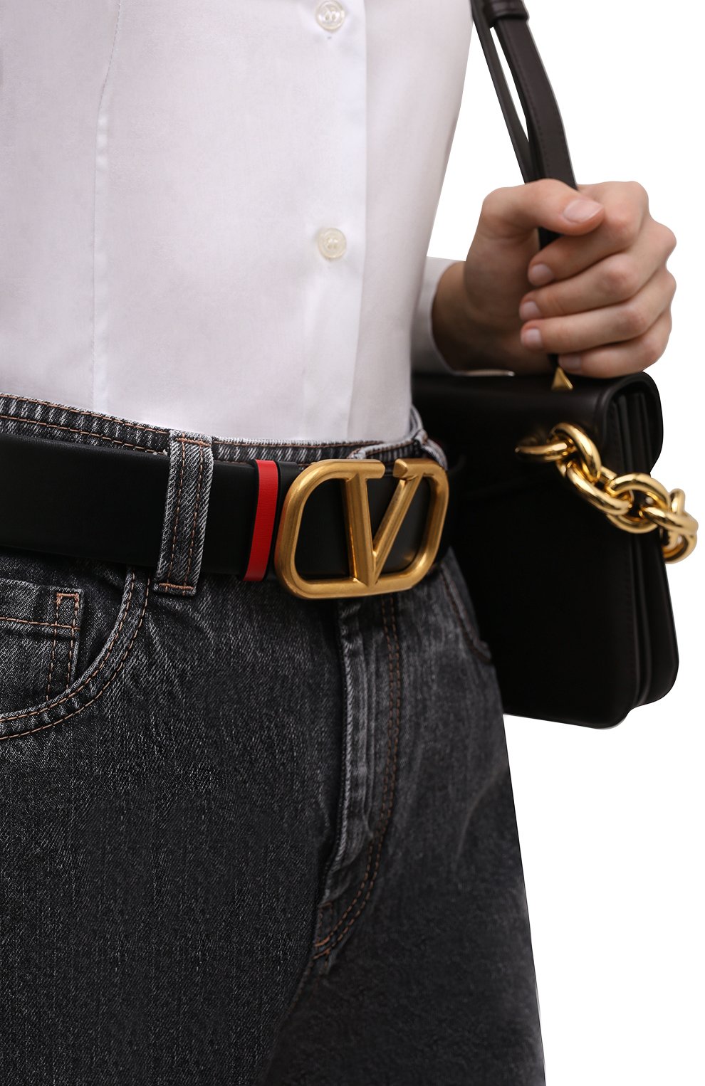 Двусторонний ремень vlogo signature VALENTINO, арт. XW2T0S11/ZFR, фото 2