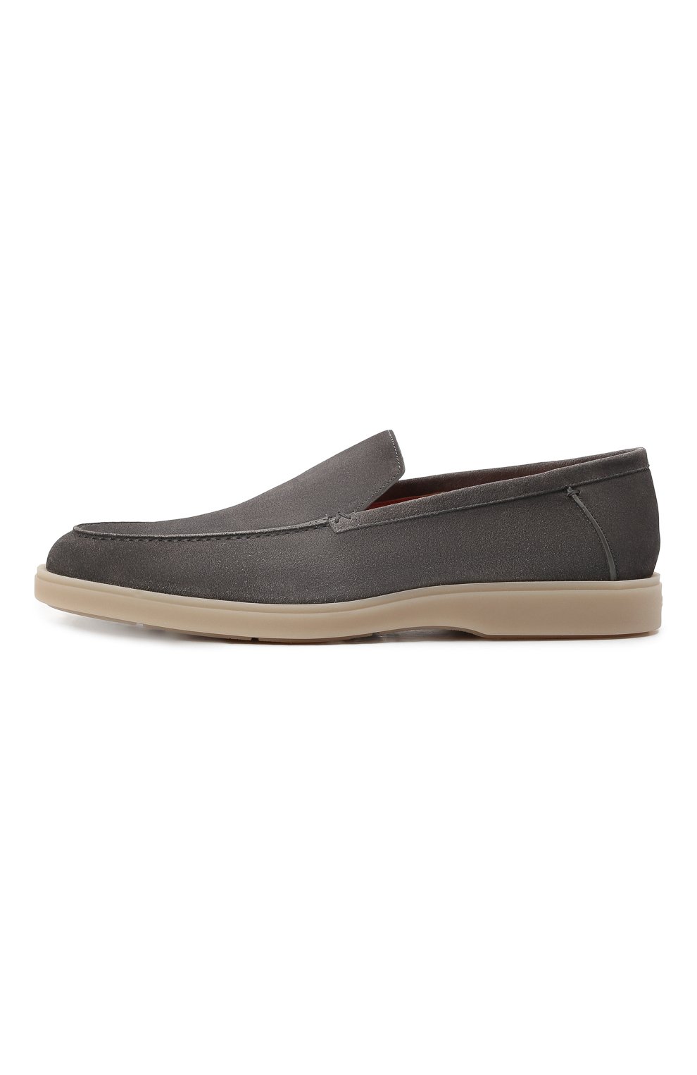 Замшевые лоферы SANTONI, арт. MGDT17459TAAEPMSG62, фото 3