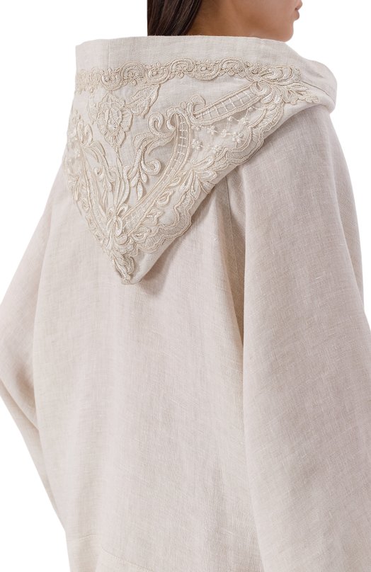 Льняная рубашка Maurizio W07080881/SB Бежевый  W07080881/SB Фото 5