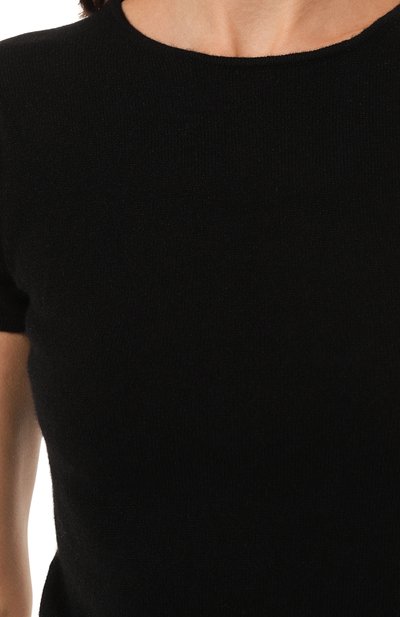 Кашемировый пуловер TEGIN черного цвета по цене 23400 руб., арт. 5047-9907, фото 5 Кашемировый пуловер TEGIN, арт. 5047-9907, фото 5