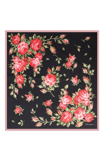 Шелковый платок DOLCE & GABBANA, арт. FN092R/GDDPM, фото 4