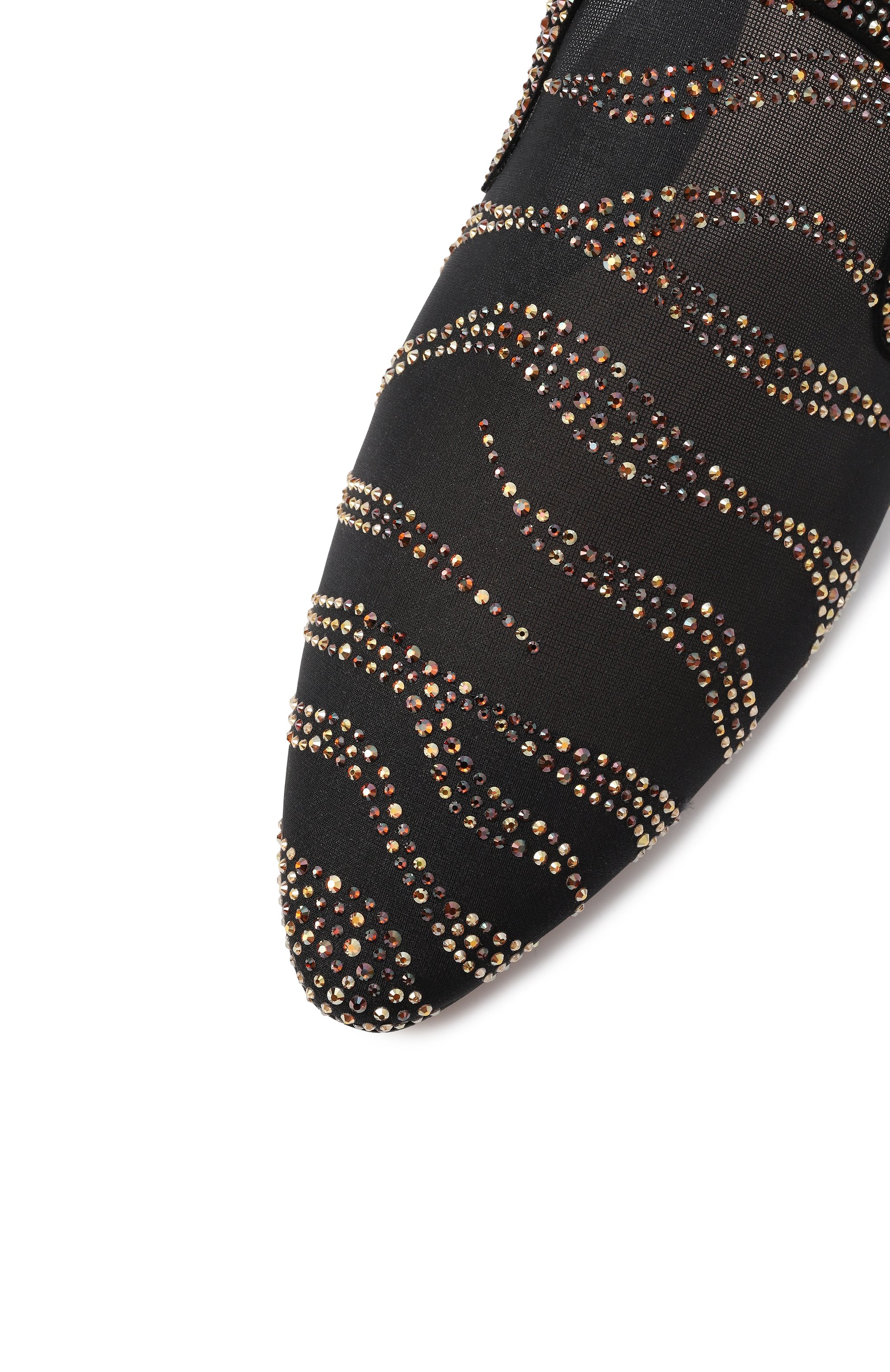 Сабо raja crystal GIANVITO ROSSI, арт. G93042.10RIC.C0ZNNTP, фото 7