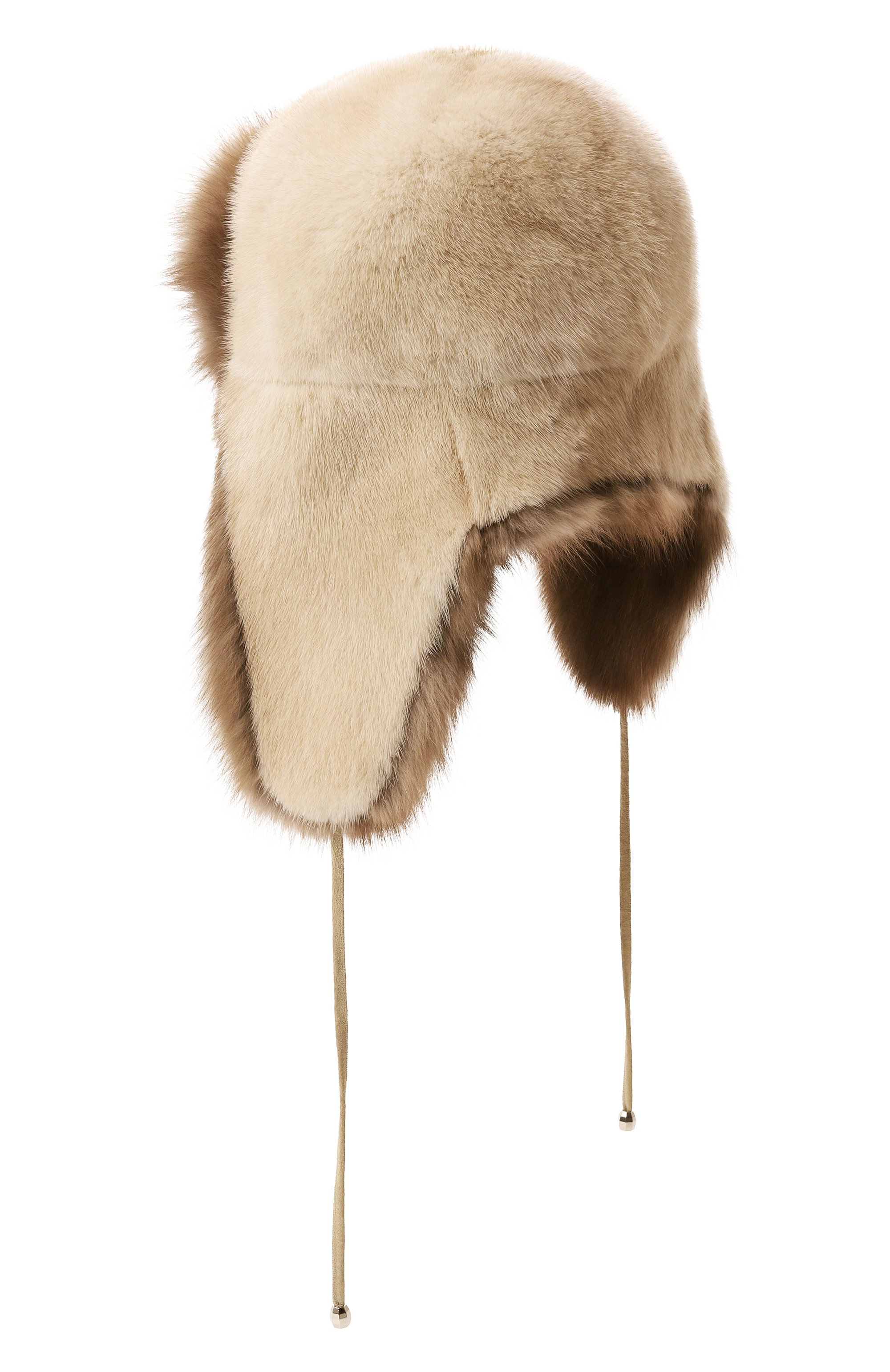 Меховая шапка-ушанка из норки и соболя VICTORIA KUSENKOVA, арт. 099603641094, фото 3