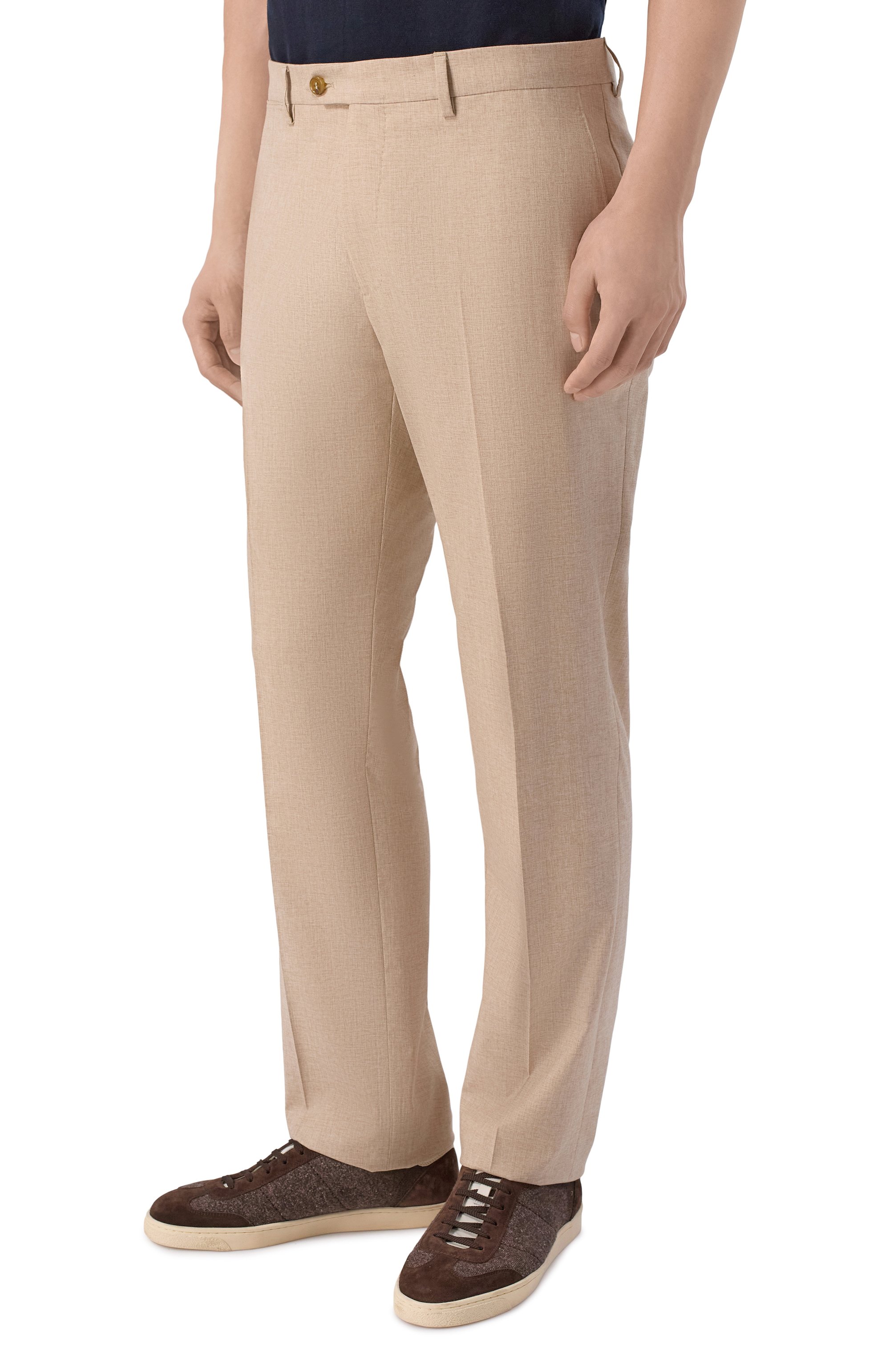 Брюки из шерсти и хлопка ANDREA CAMPAGNA, арт. SC/1/GB1866, фото 3