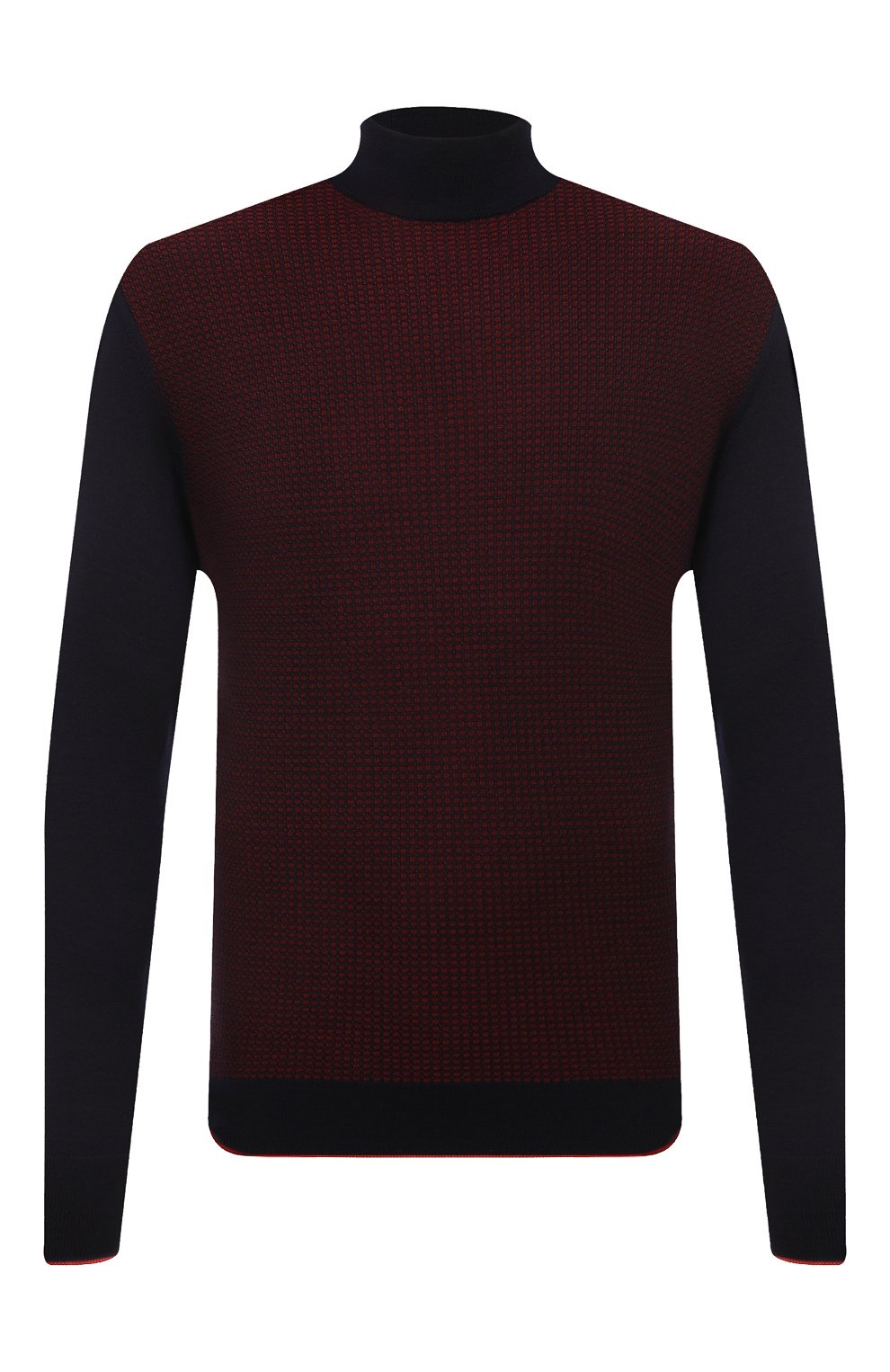 Водолазка из шерсти и шелка STEFANO RICCI темно-синего цвета по цене 127500 руб., арт. KE06007AM1/E24303, фото 1 Водолазка из шерсти и шелка STEFANO RICCI, арт. KE06007AM1/E24303, фото 1