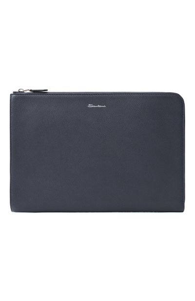 Мужской кожаная папка для документов SANTONI, арт. UFPGA2519F0-ASIW