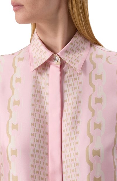 Шелковая рубашка VERSACE, арт. 1001360/1A13638, фото 5