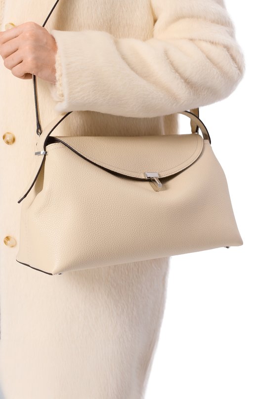 Сумка T-Lock TOTEME 234-WLGBG427-LE0030 Кремовый  234-WLGBG427-LE0030 Фото 2