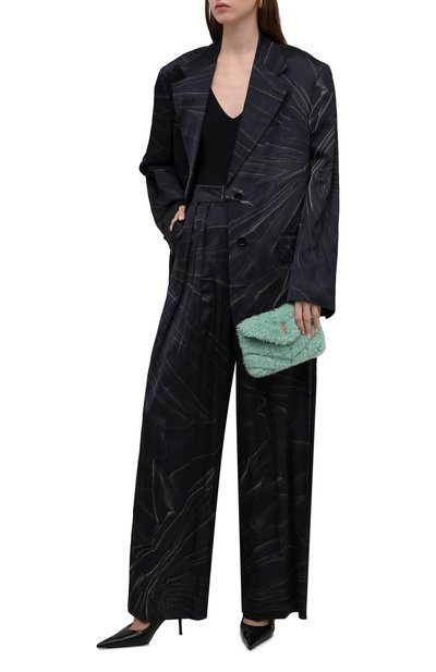 Клатч puffer small с футляром для кредитных карт SAINT LAURENT, арт. 650880/28B17, фото 3