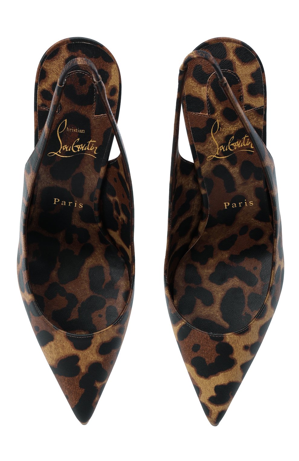 Кожаные туфли kate 85 CHRISTIAN LOUBOUTIN, арт. 1220015/KATE SLING 85, фото 6