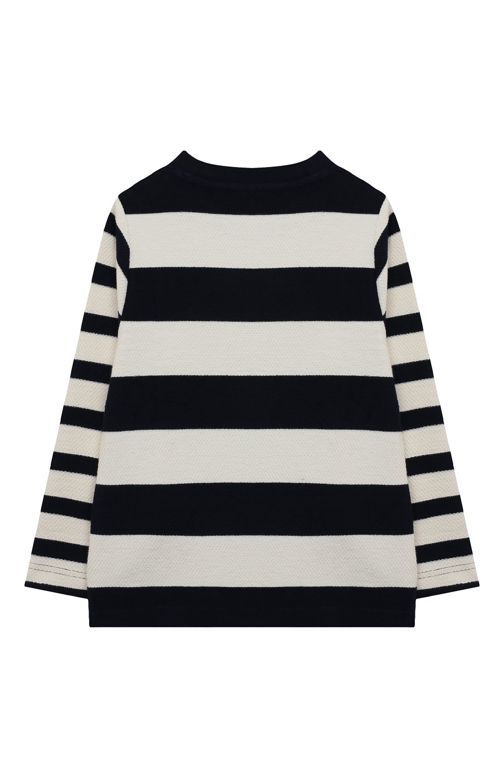 Хлопковый лонгслив SCOTCH AND SODA синего цвета по цене 5595 руб., арт. 167649-22-FWBM-D50, фото 2 Хлопковый лонгслив SCOTCH AND SODA, арт. 167649-22-FWBM-D50, фото 2