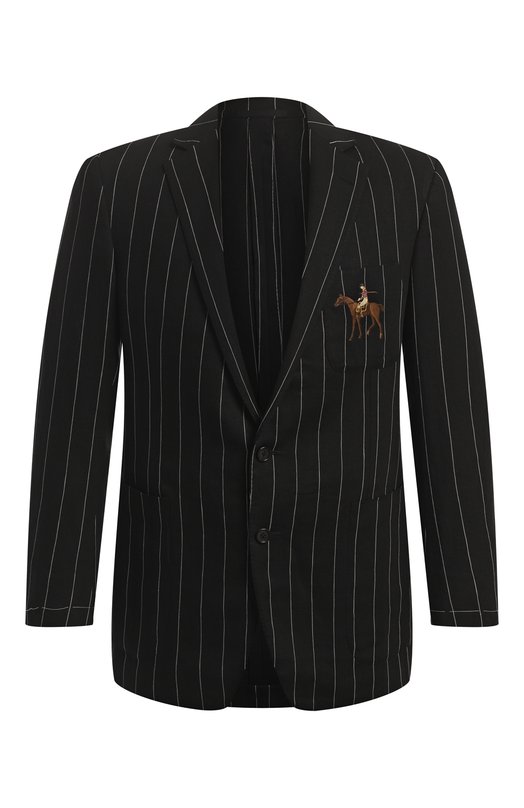 

Льняной пиджак Ralph Lauren, Чёрный