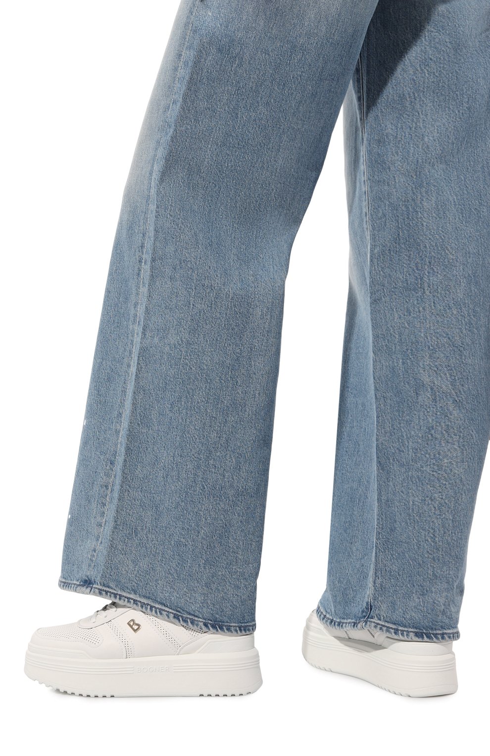 Кожаные кеды new york BOGNER, арт. 22420105/NEW Y0RK 1, фото 3