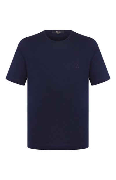 Мужская хлопковая футболка ZILLI, арт. TSR02AM0100VLE000
