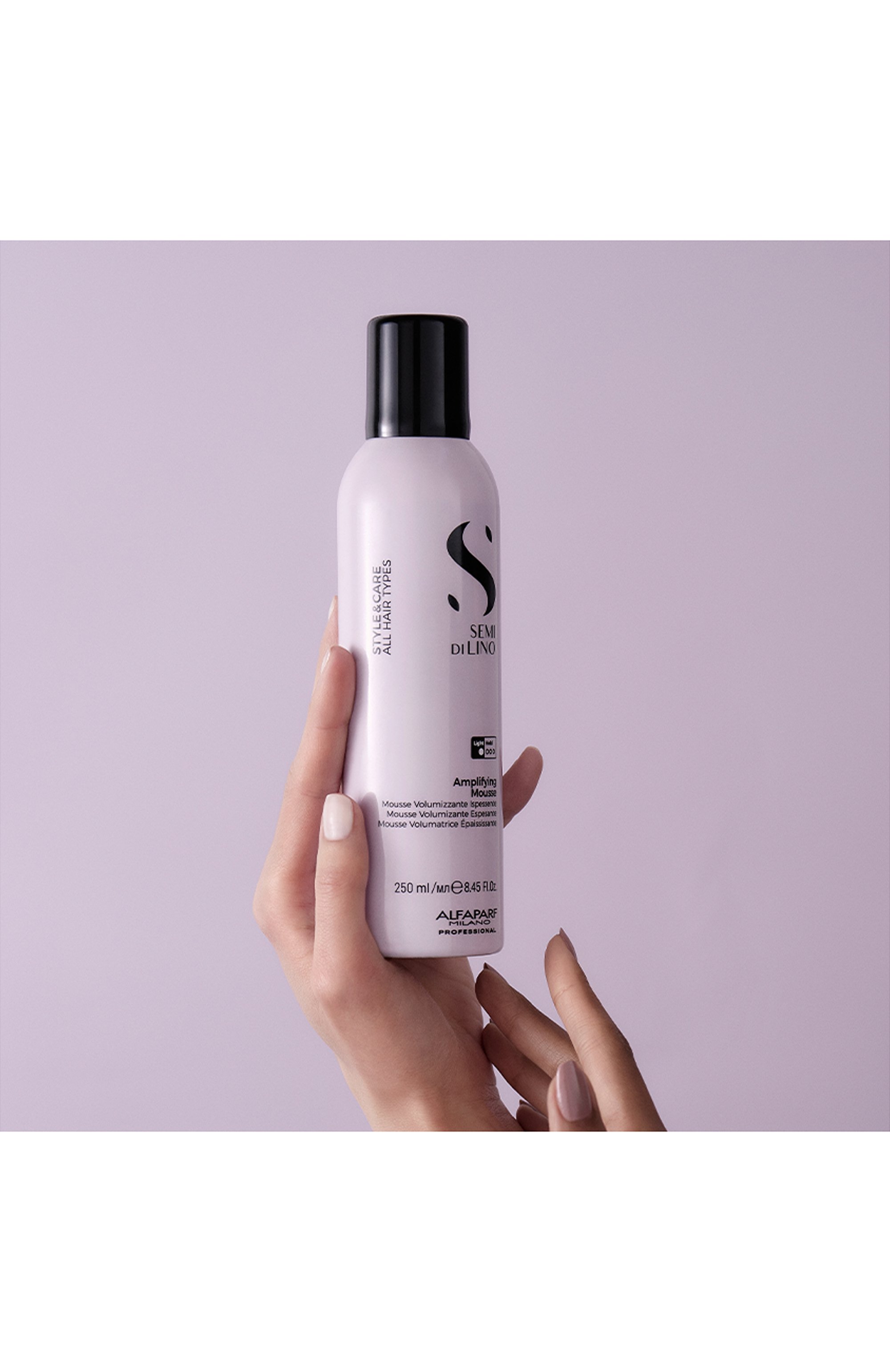 Мусс легкой фиксации sdl style & care (250ml) ALFAPARF MILANO PROFESSIONAL, арт. 23365, фото 3