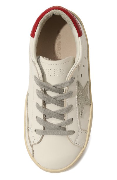 Кожаные кеды super-star GOLDEN GOOSE DELUXE BRAND, арт. GJF00102.F004338, фото 4