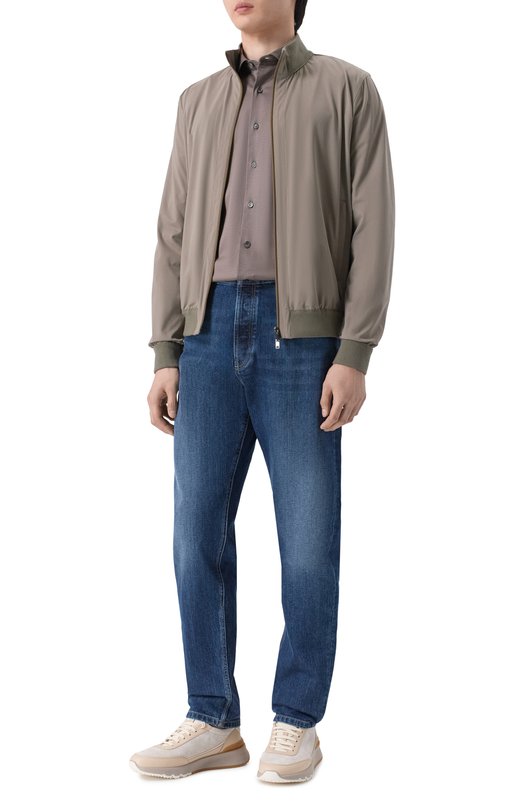 Хлопковая рубашка MVST SLIM/GABRIELLE/R0UND/1628-JERSEY (INTERL0CK) Коричневый  SLIM/GABRIELLE/R0UND/1628-JERSEY (INTERL0CK) Фото 2