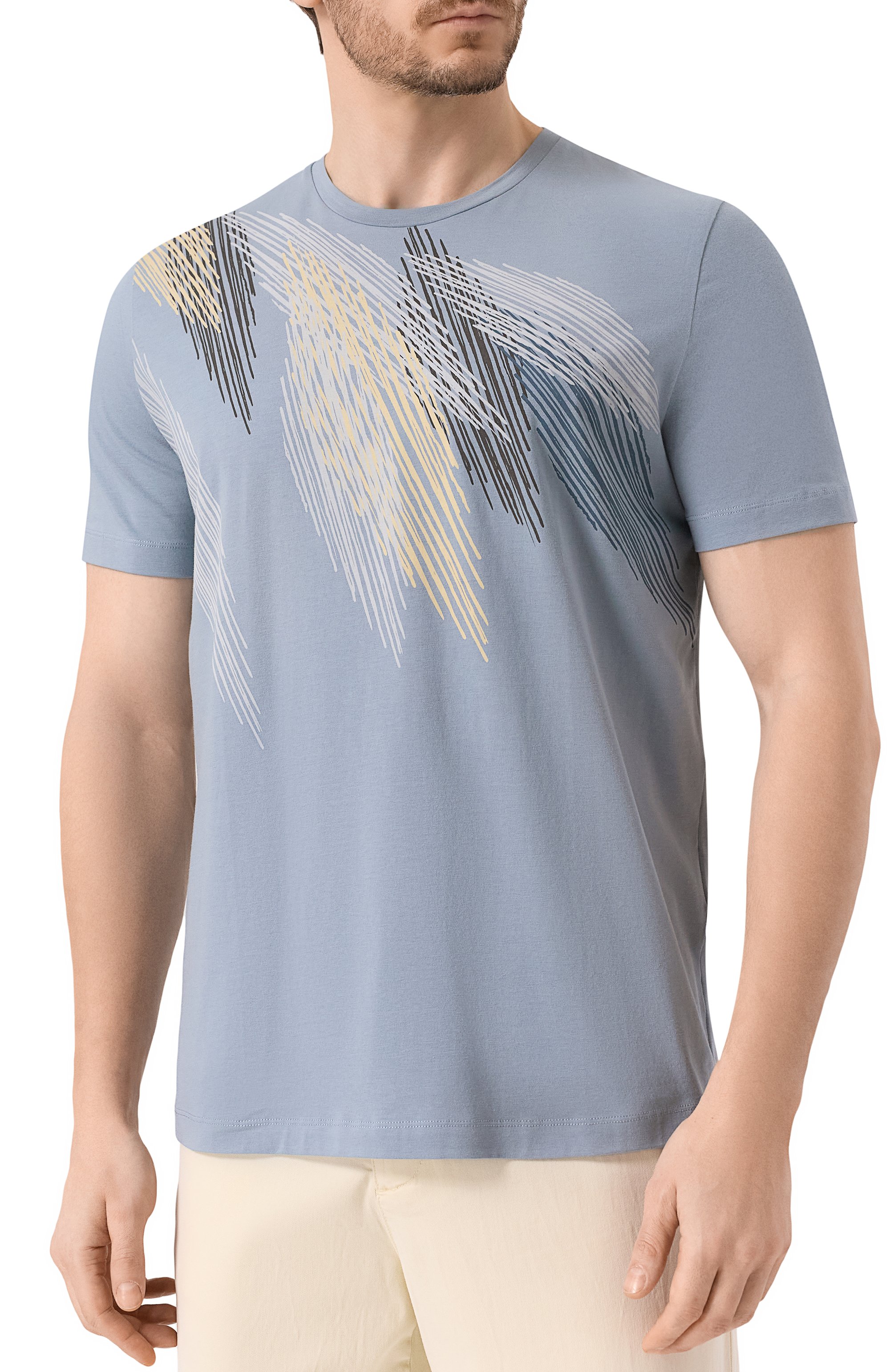 Хлопковая футболка CORNELIANI, арт. 25G589-2525065, фото 3