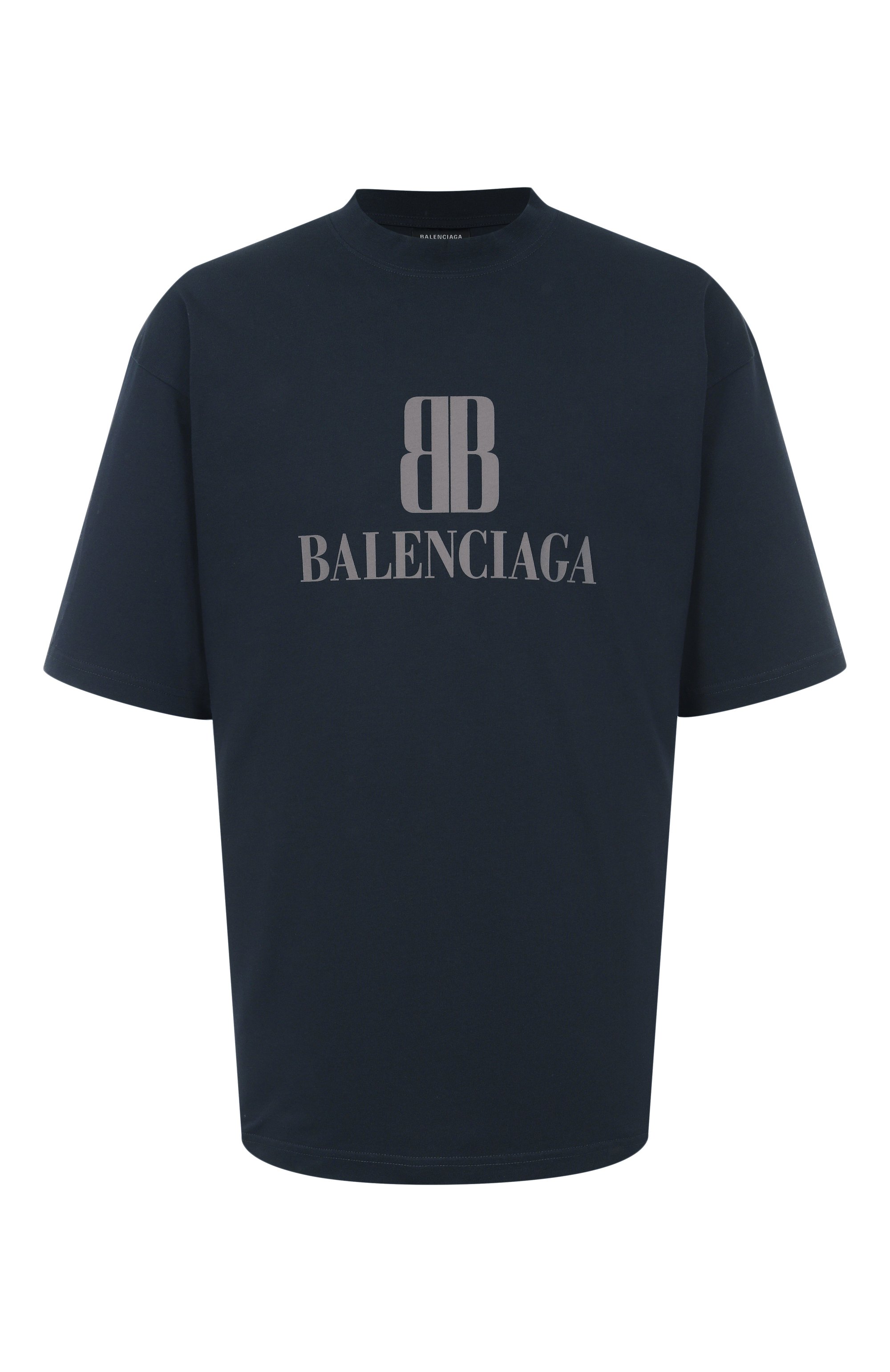 Хлопковая футболка BALENCIAGA, арт. 764235/TSVU4, фото 1