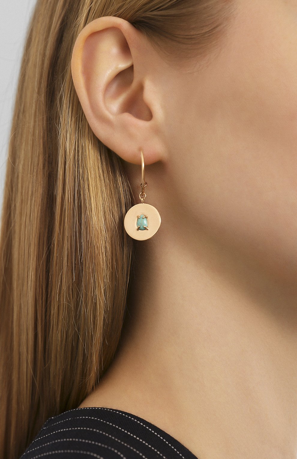 Серьги с бирюзой: стрелец MOONKA, арт. in-er-trq, фото 2