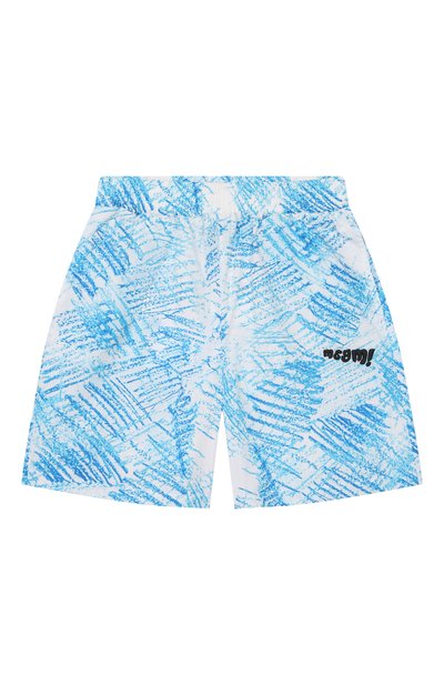 Хлопковые шорты MSGM KIDS, арт. S6MSJUBE166