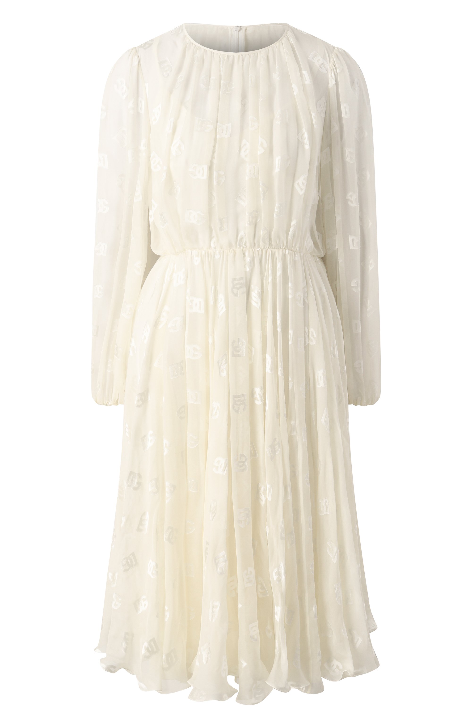 Платье из вискозы и шелка DOLCE & GABBANA, арт. F6ARPT/FJTBR, фото 1