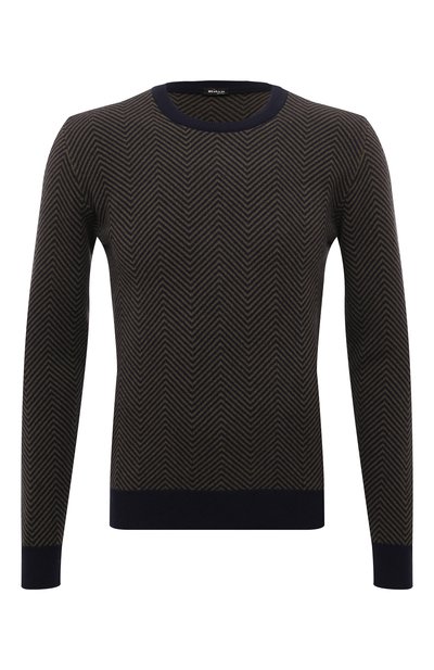 Мужской шерстяной свитер KITON, арт. UK41404