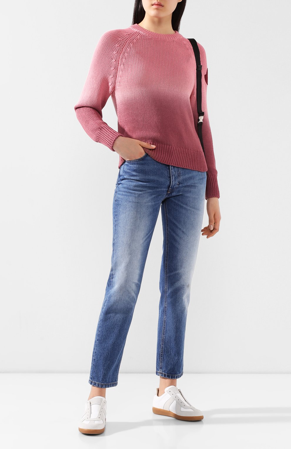 Хлопковый свитер MONCLER, арт. F1-093-9C711-60-V9088, фото 2