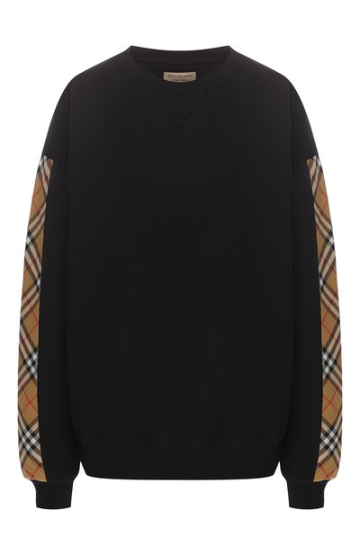 Женский хлопковый пуловер BURBERRY, арт. 8008215