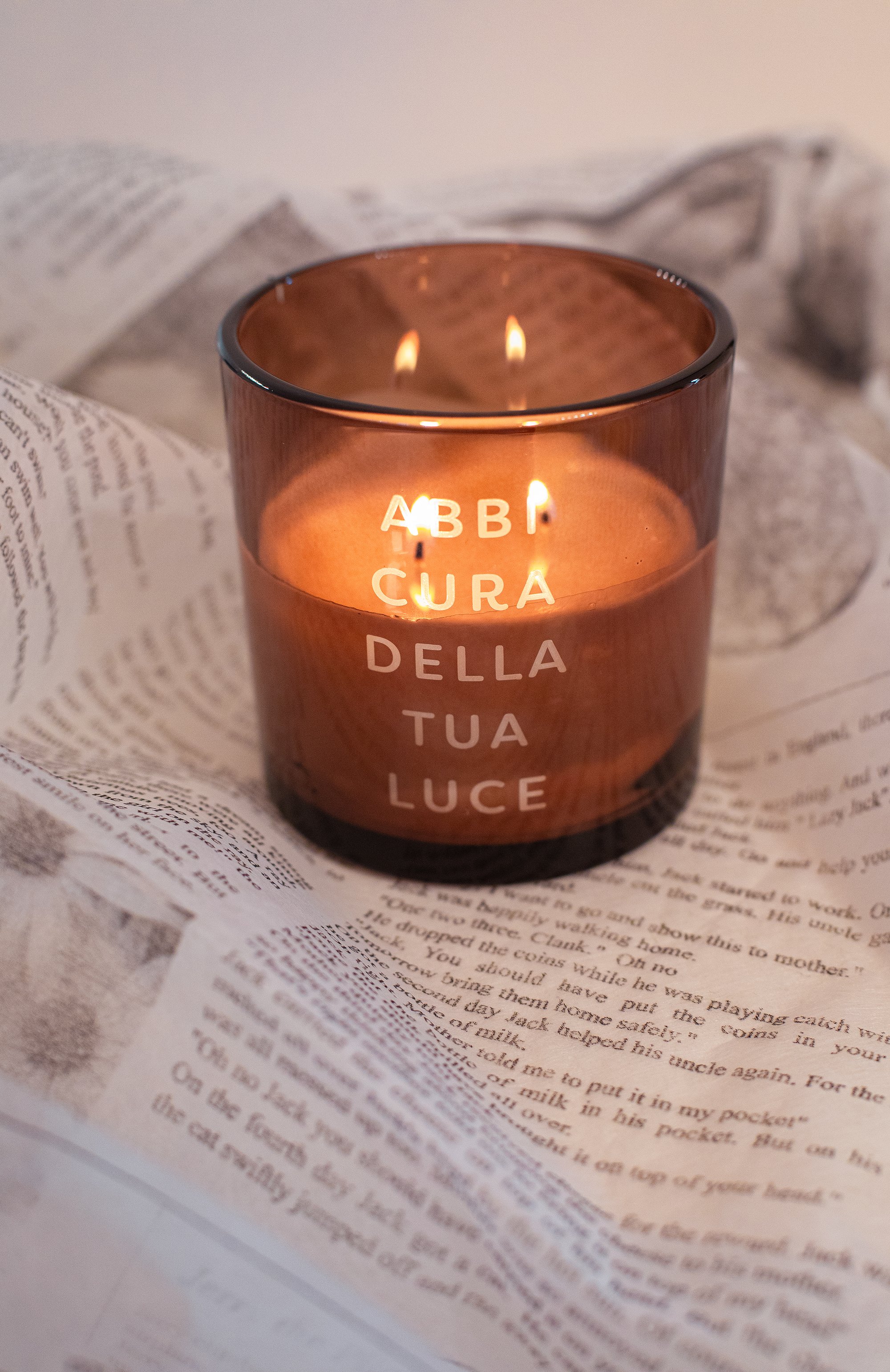 Свеча abbi cura della tua luce (350g) PERNICI, арт. 8001962090964, фото 4