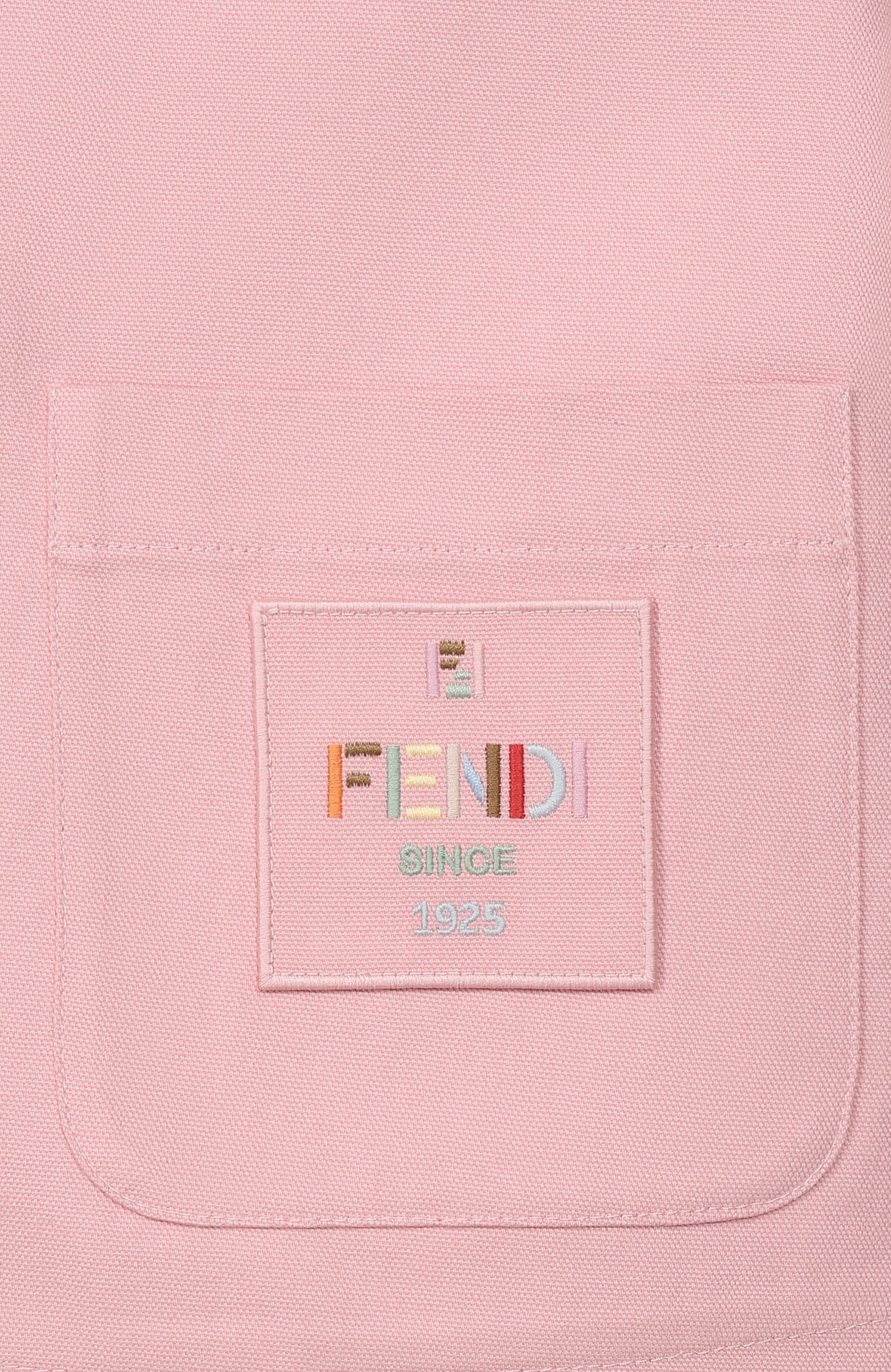 Хлопковая куртка FENDI, арт. JFA230/AY8N, фото 3