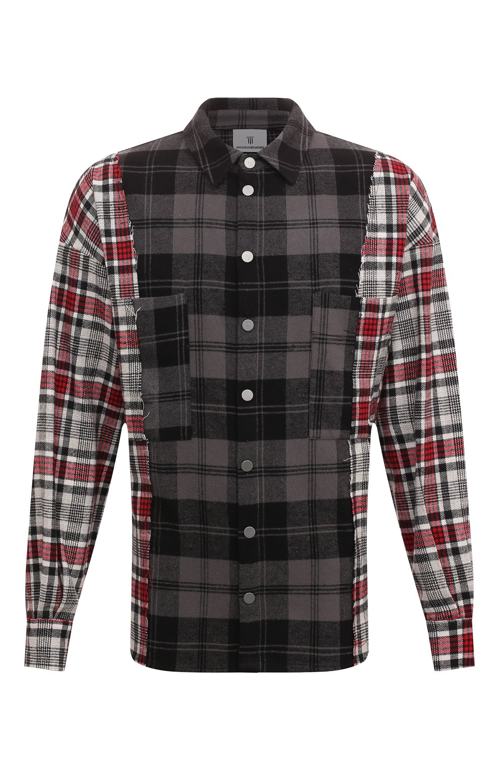 Хлопковая куртка-рубашка DIEGO VENTURINO, арт. D3W4DVCMC-DBLN0B, фото 1