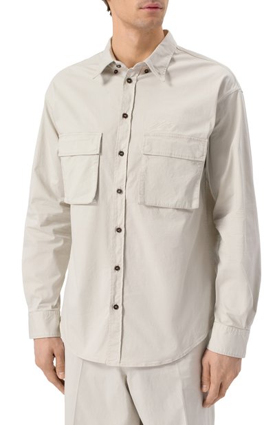 Хлопковая рубашка DSQUARED2, арт. S79DL0055/S35175, фото 3