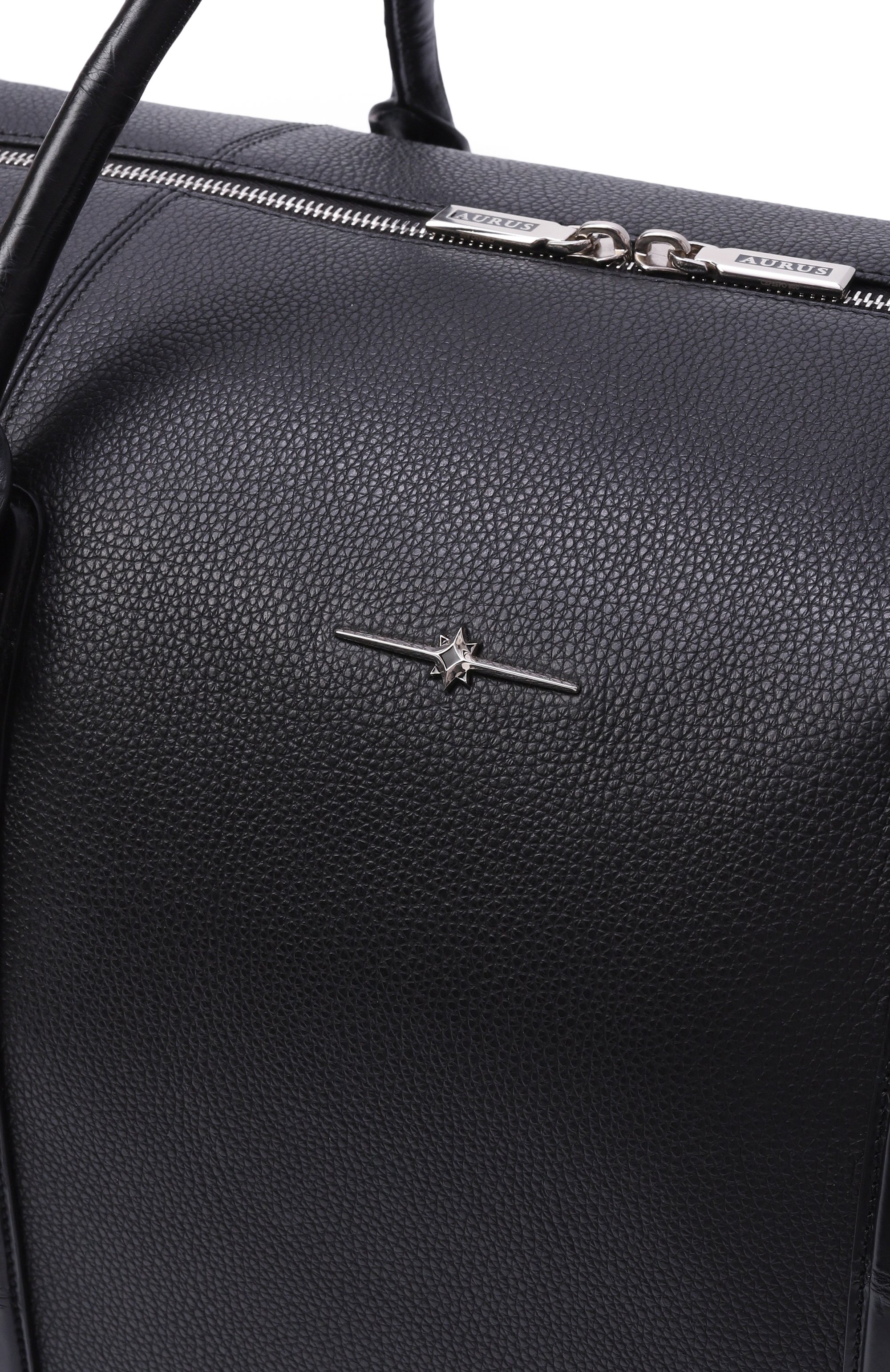 Сумка с отделкой из кожи крокодила AURUS COLLECTION, арт. RB001BKS, фото 3