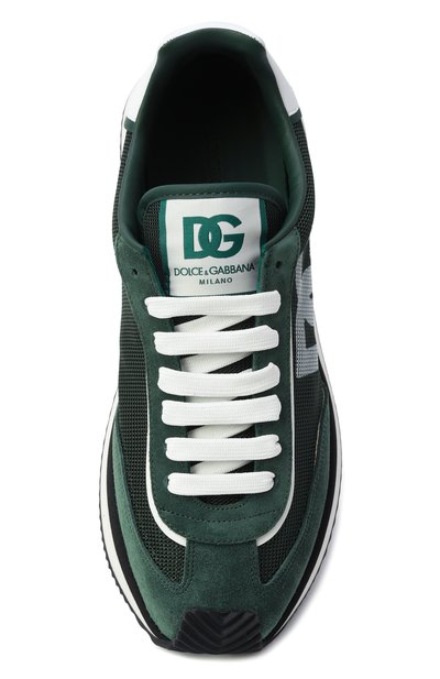 Комбинированные кроссовки dg cushion DOLCE & GABBANA, арт. CS2288/A3D24, фото 5