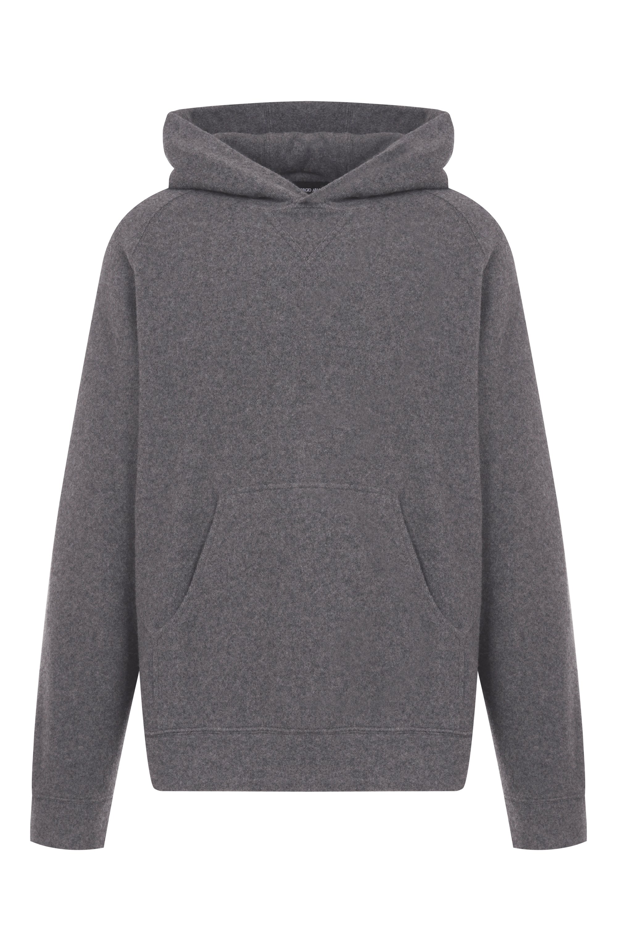 Худи из кашемира и шерсти GIORGIO ARMANI, арт. GM002332/TE12430, фото 1