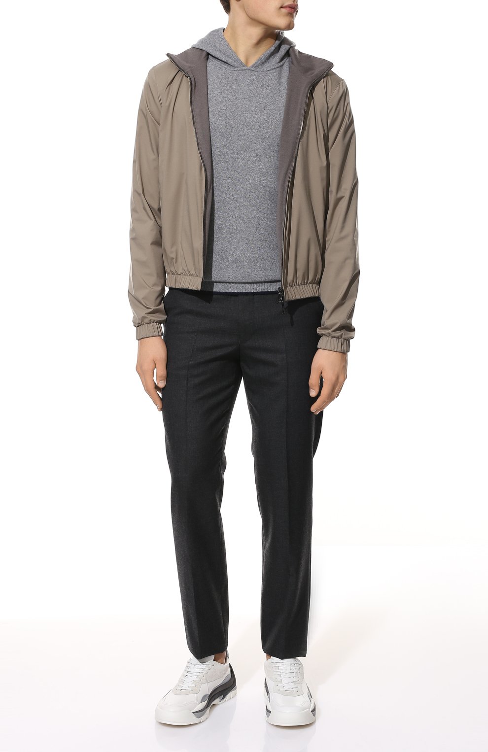 Худи из шерсти и кашемира DANIELE FIESOLI, арт. DF 0035, фото 2