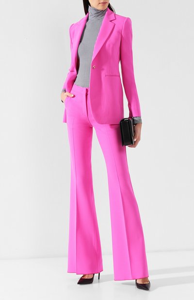 Шерстяные брюки со стрелками EMILIO PUCCI, арт. 9ERT45/9E603, фото 2