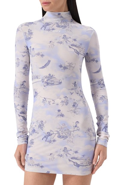 Платье OFF-WHITE, арт. 0WDB540S25JER002, фото 3