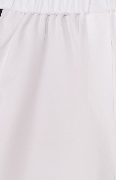 Хлопковые шорты BRUNELLO CUCINELLI белого цвета по цене 39850 руб., арт. B0T81P265B, фото 3 Хлопковые шорты BRUNELLO CUCINELLI, арт. B0T81P265B, фото 3