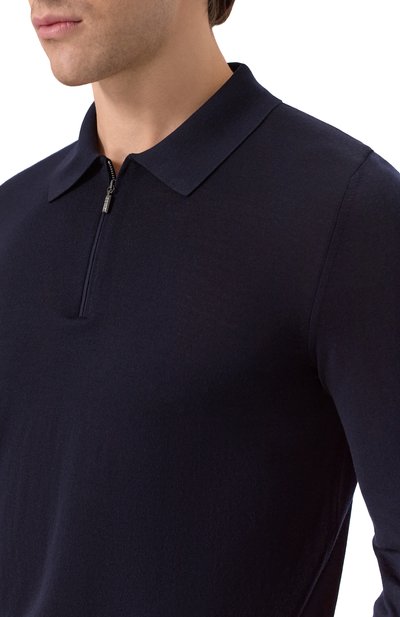 Шерстяное поло ZILLI, арт. KZP001M0202VLIP00, фото 5