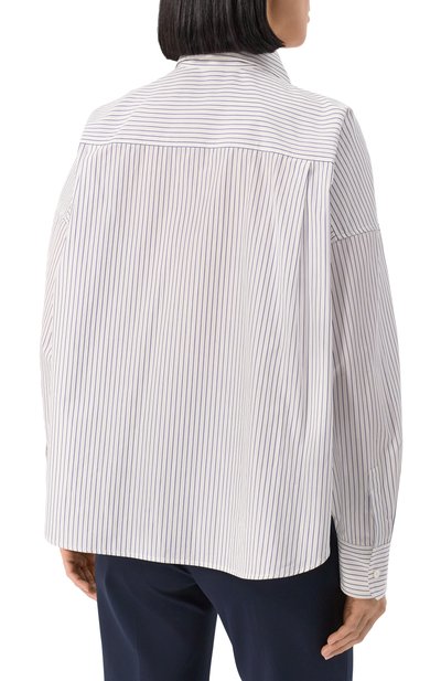 Хлопковая рубашка WEEKEND MAX MARA, арт. AURE0, фото 4