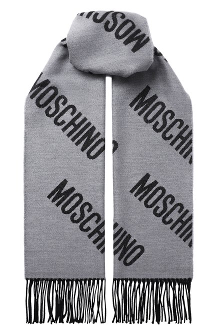Мужской шерстяной шарф MOSCHINO, арт. 50234/M5873