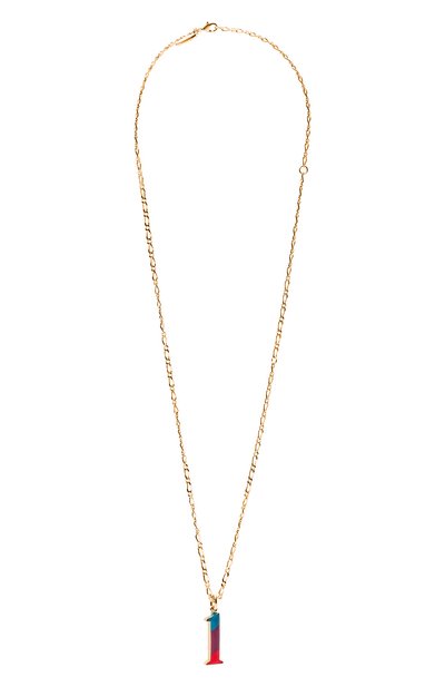 Кулон на цепочке alphabet l CHLOÉ, арт. CHC22SF04LBLQ, фото 1