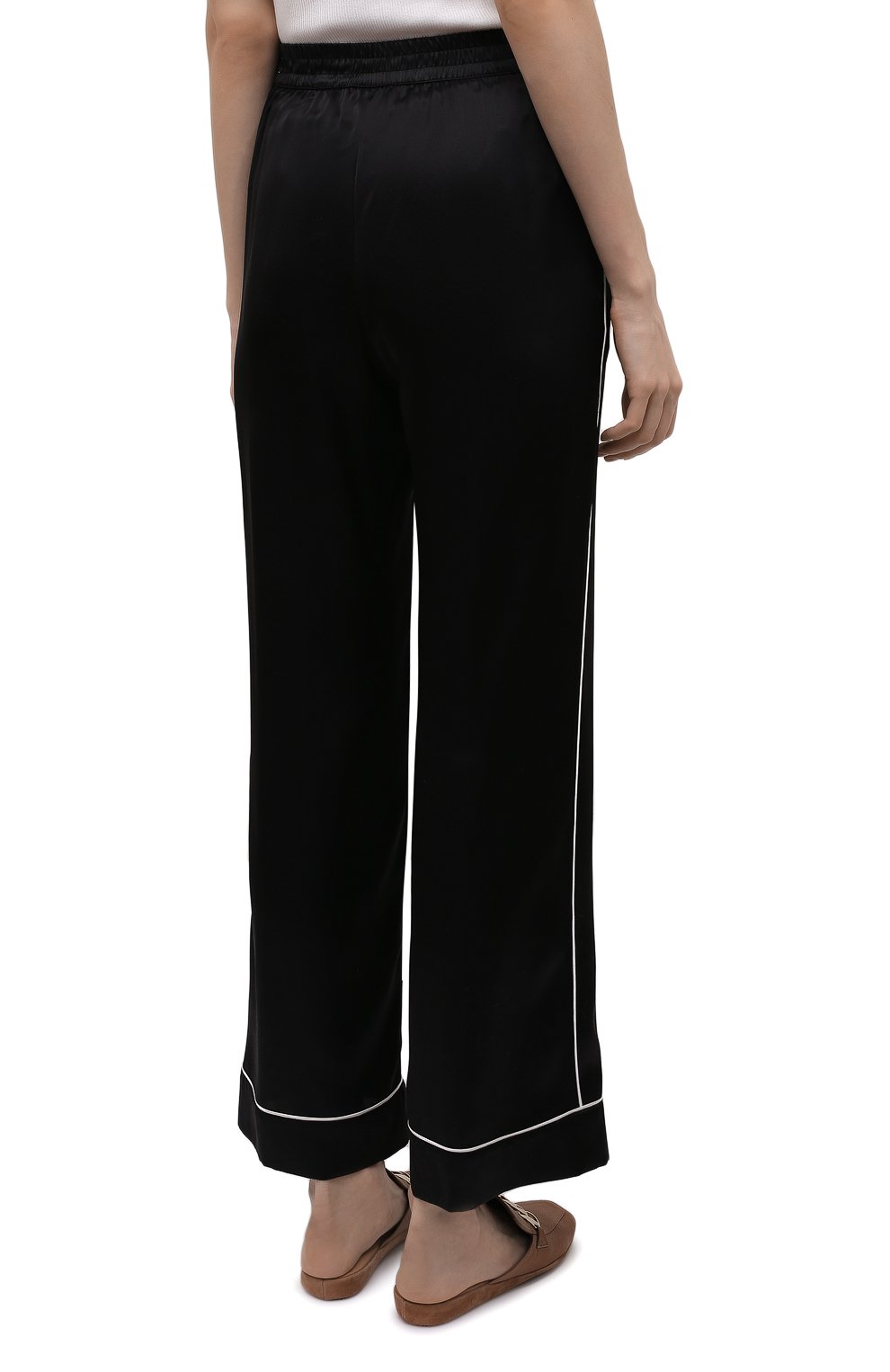 Шелковые брюки DOLCE & GABBANA, арт. FTB0MT/FU1AU, фото 4
