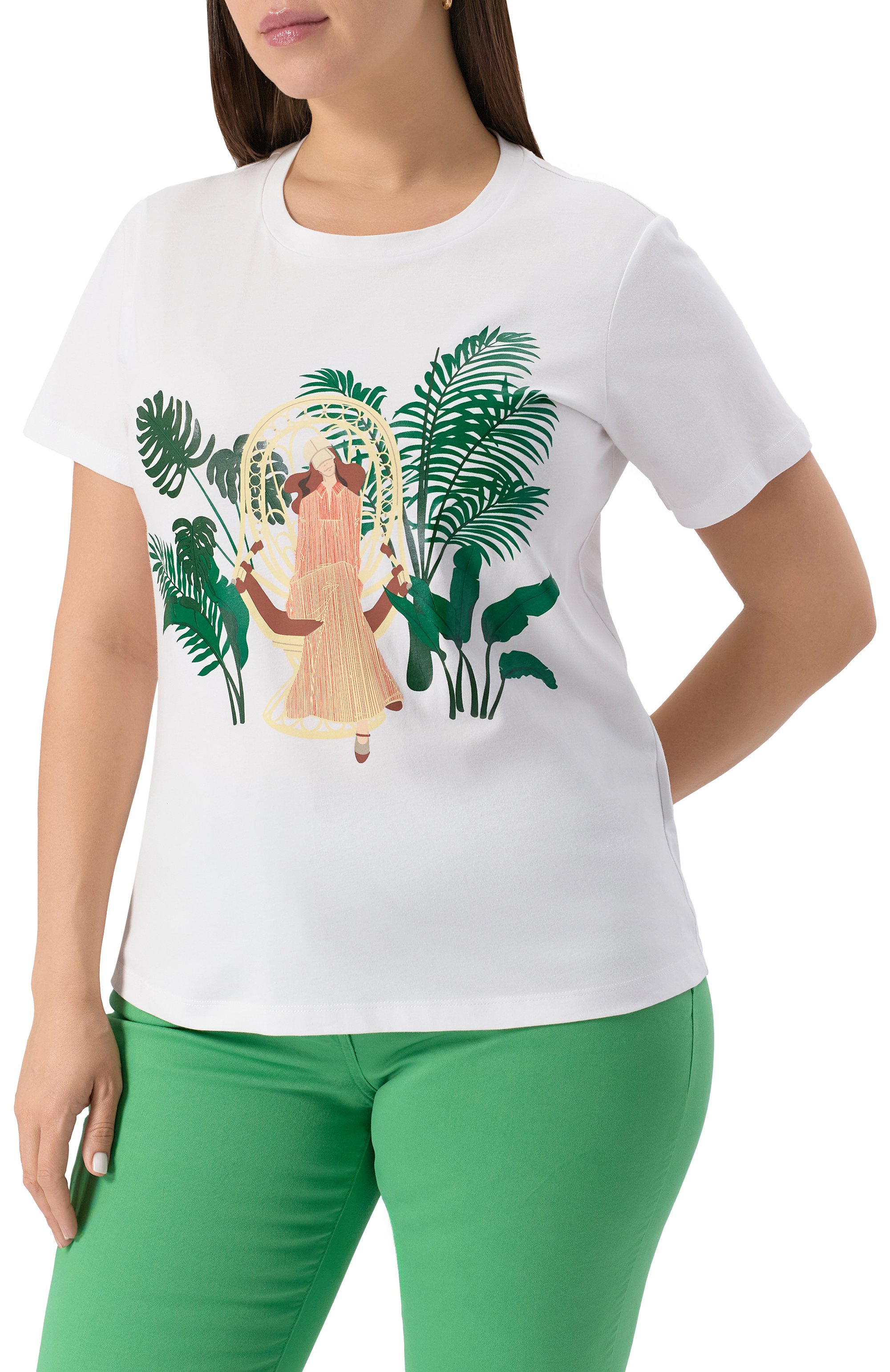 Хлопковая футболка MARINA SPORT, арт. SAGGI0, фото 3