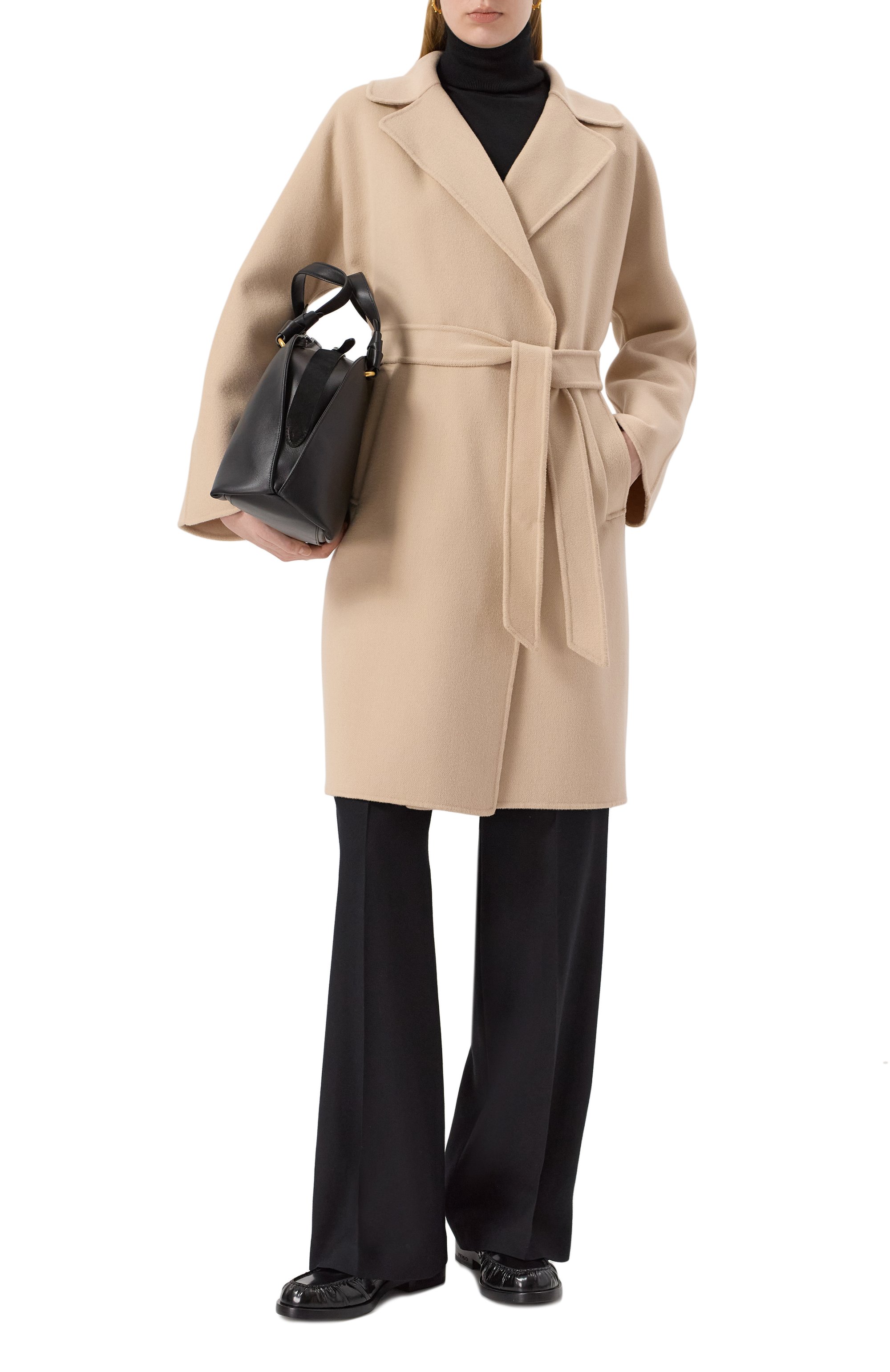 Шерстяное пальто WEEKEND MAX MARA бежевого цвета по цене 79150 руб., арт. CIVADA, фото 2 Шерстяное пальто WEEKEND MAX MARA, арт. CIVADA, фото 2